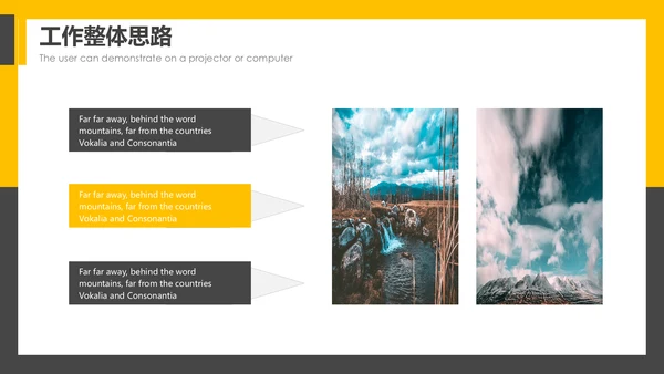 简约大气商务营销策划通用PPT模板