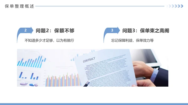 保险公司投何保单整理分享PPT模板