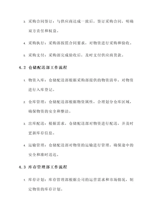 关于成立物控部的规划方案