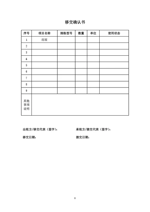 商业房（门面房）租赁合同-房东版