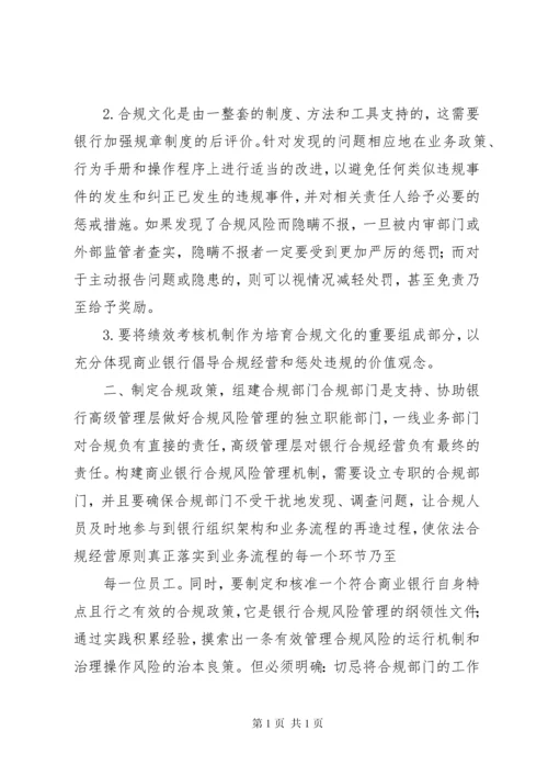 合规风险管理工作典型发言材料 (2).docx