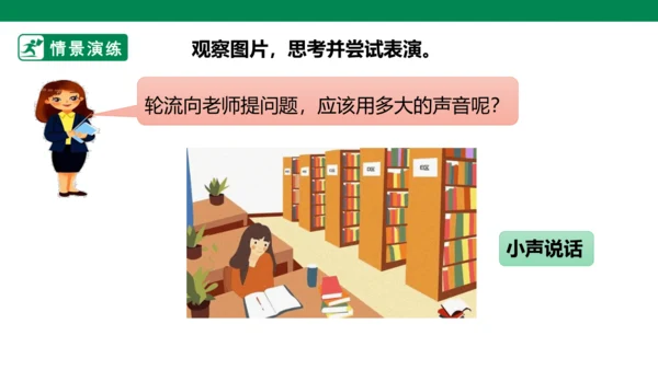 部编1A 第6单元 第11课 口语交际《用多大的声音》课件
