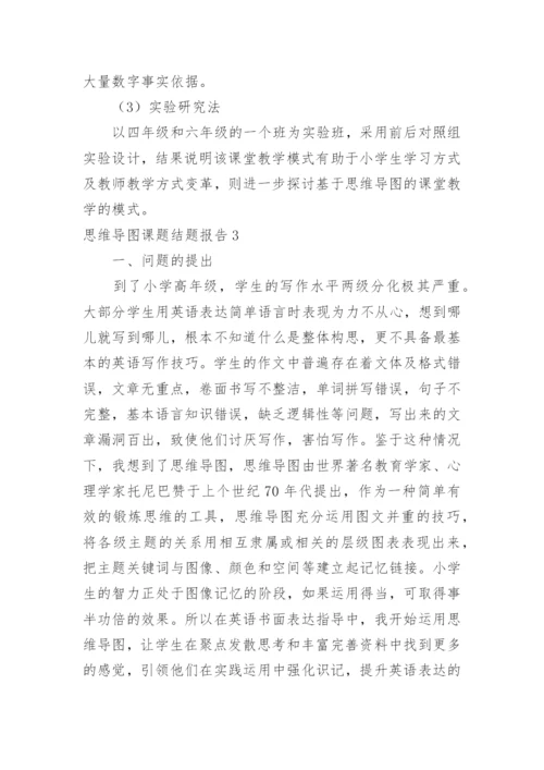 思维导图课题结题报告.docx