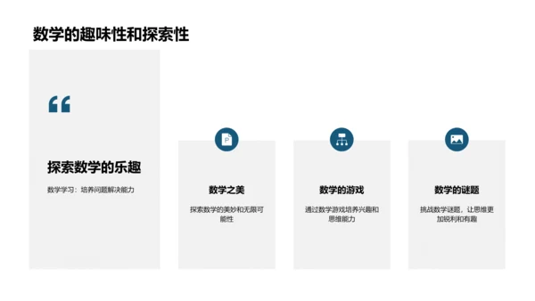 生活里的数学知识PPT模板