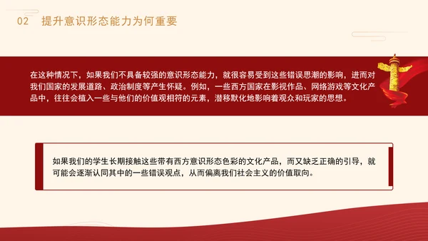 高校意识形态党课：保持政治清醒提升意识形态能力PPT