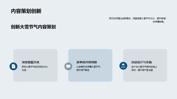 大雪节气与新媒体融合