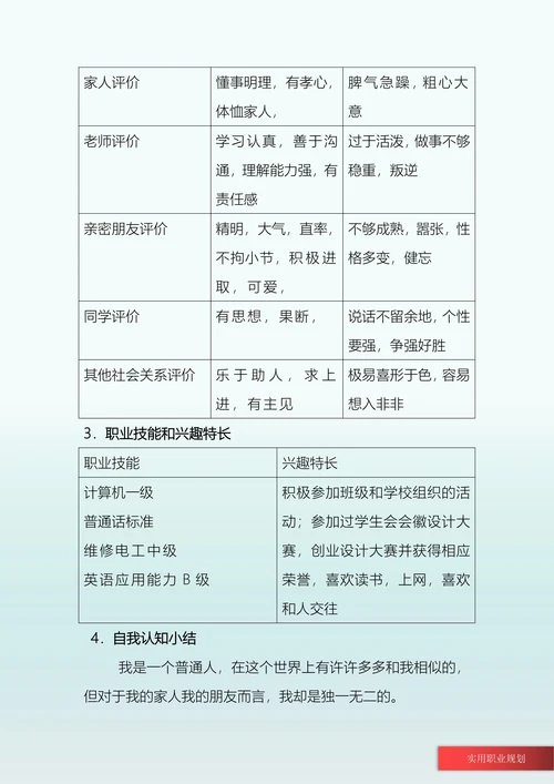自动化专业大学生职业规划书