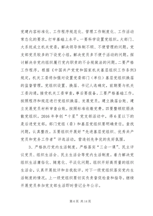 某市XX年机关党建工作要点 (2).docx