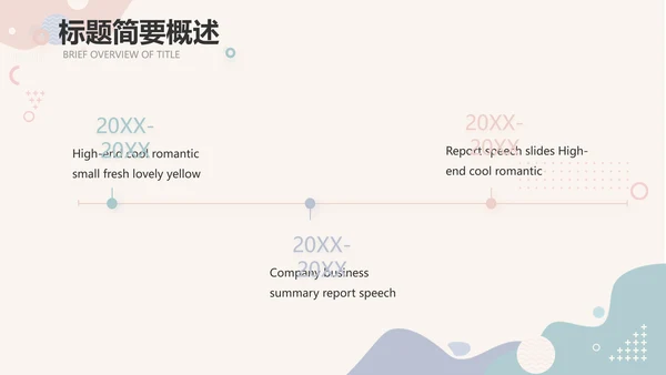 创意小清新年终工作总结动态PPT