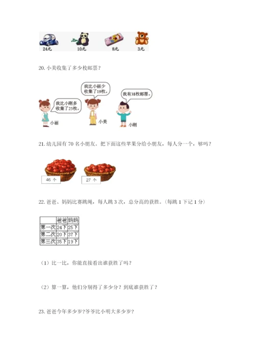 小学二年级数学应用题大全（达标题）.docx