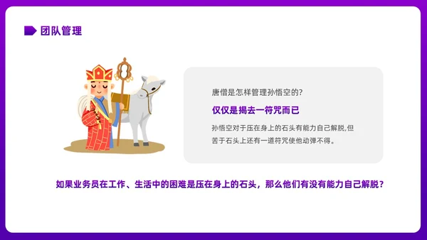 彩色渐变简约商务插画企业培训之走进管理心理学课件PPT
