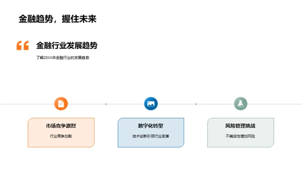 金融业务洞察与展望