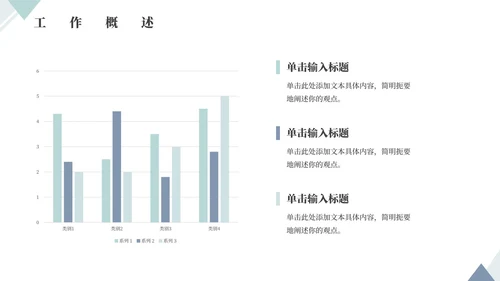 绿色简约商务风工作总结汇报通用PPT模板