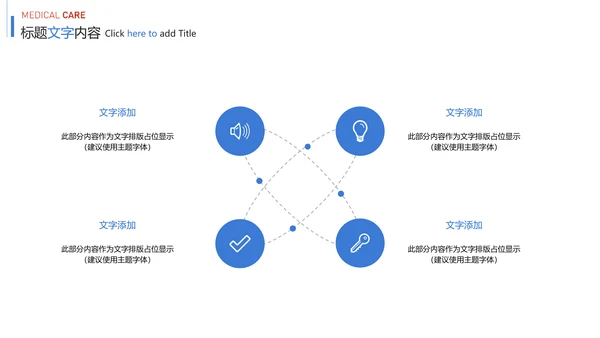 时尚医疗护士报告医学研究护士竞聘PPT模板