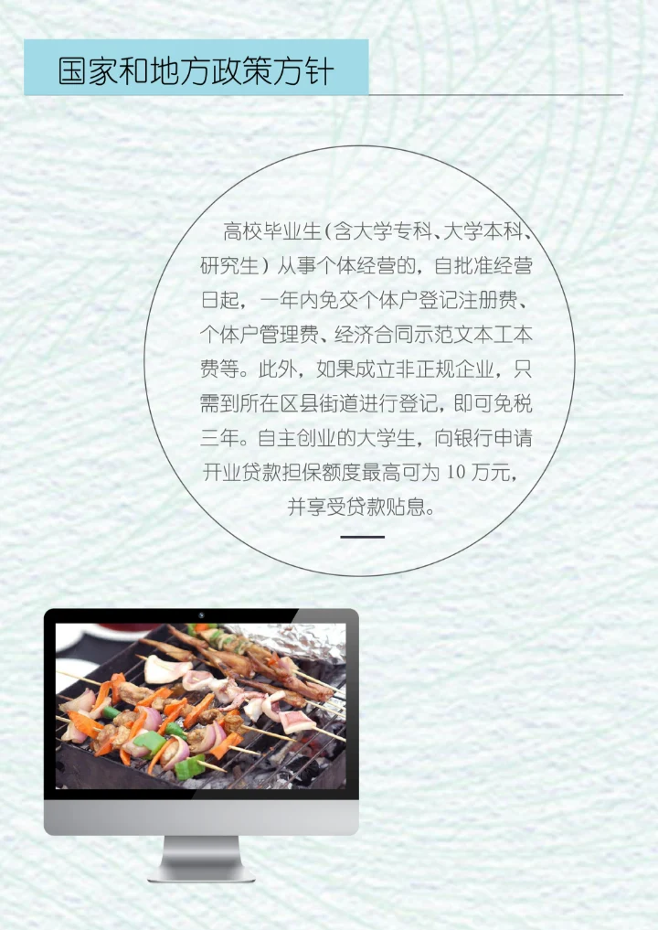 精选美食餐厅餐饮实操创业计划书干货内容