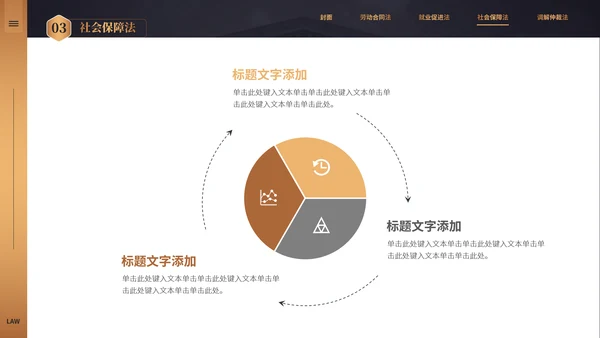 大学法律专业律师事务所法院法学通用PPT模板