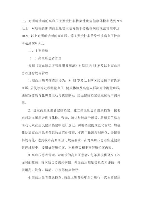 高血压管理工作计划.docx