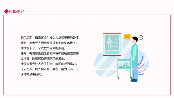 梅毒介绍PPT模板