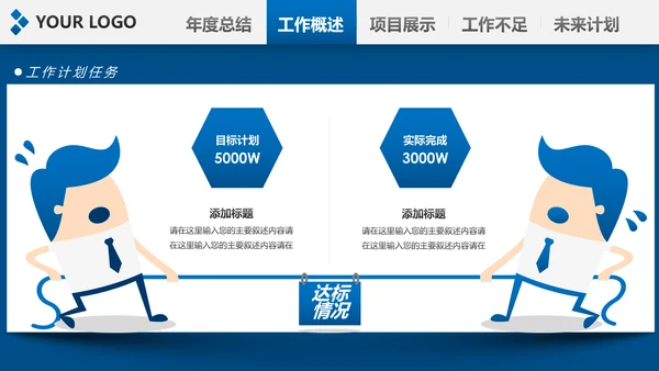 2020新年计划年终总结述职报告PPT工作总结
