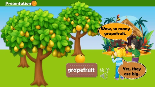 Unit6 It is grapefruit.lesson 31-32课件（共19张PPT，内嵌音视