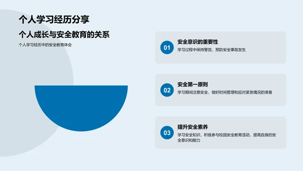 安全教育讲座报告PPT模板