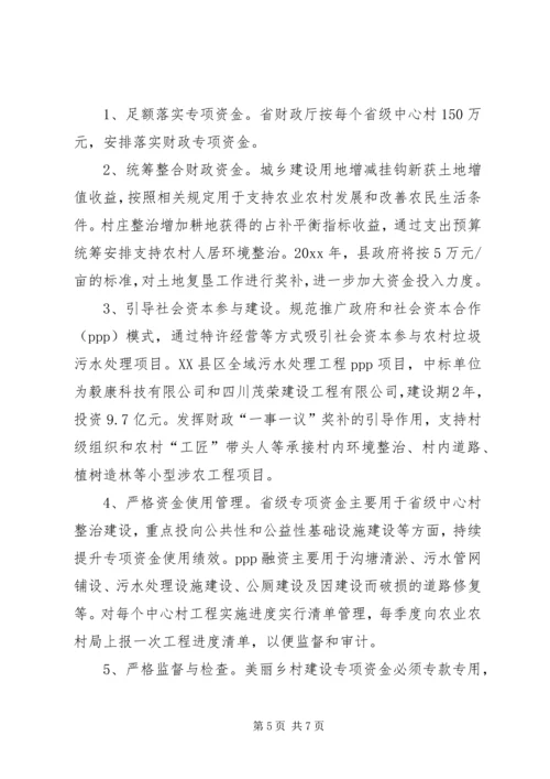 美丽乡村建设实施方案 (3).docx