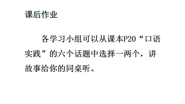 部编版八年级语文上册第1单元 口语交际 讲述 课件(共21张PPT)