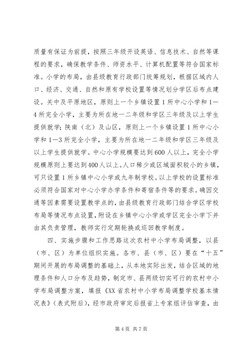 学校布局调整的意见 (4).docx