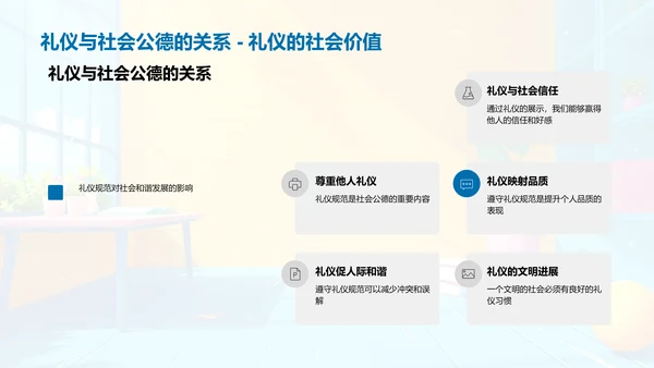 礼仪文化教育讲座PPT模板