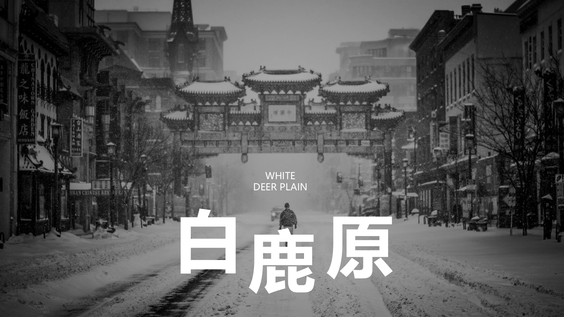 品鉴历史好剧影视传媒白鹿原PPT模板宣传PPT动态PPT白鹿原读书分享人物介绍