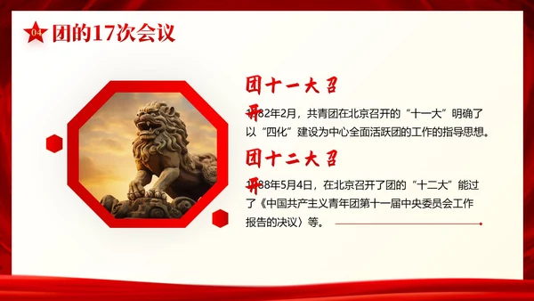 中国共青团发展史历程团课共青团团课PPT课件
