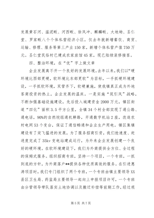 县乡镇企业会上的发言材料.docx