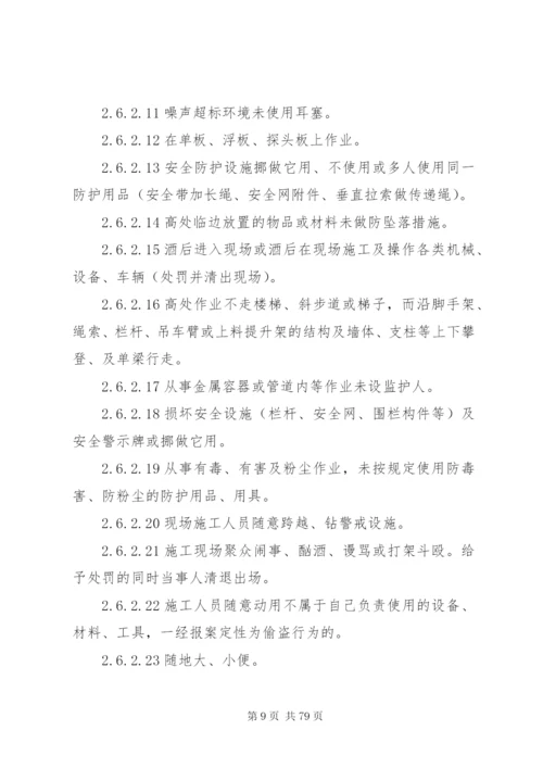 安全生产奖罚实施细则.docx