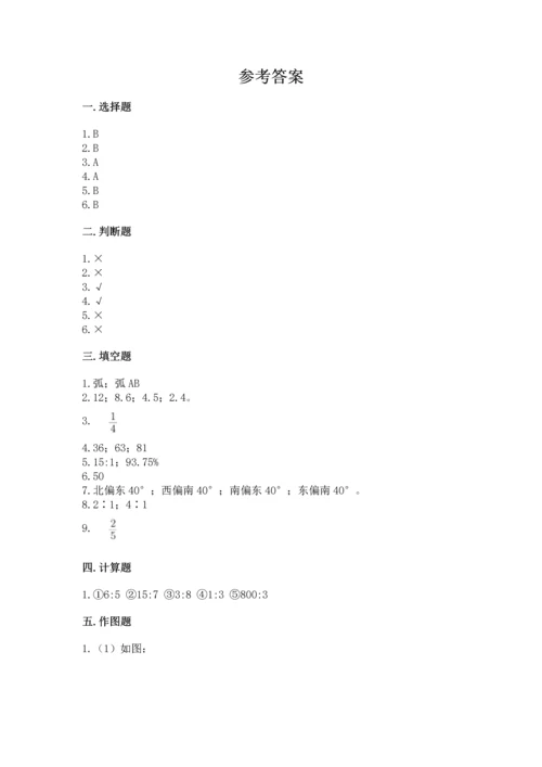 小学六年级上册数学期末测试卷及答案（真题汇编）.docx