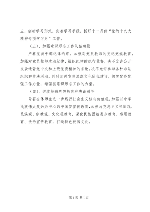 学校意识形态工作汇报材料.docx