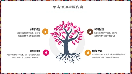 国风古风少数民族风情民族风莲花鲤鱼PPT模板