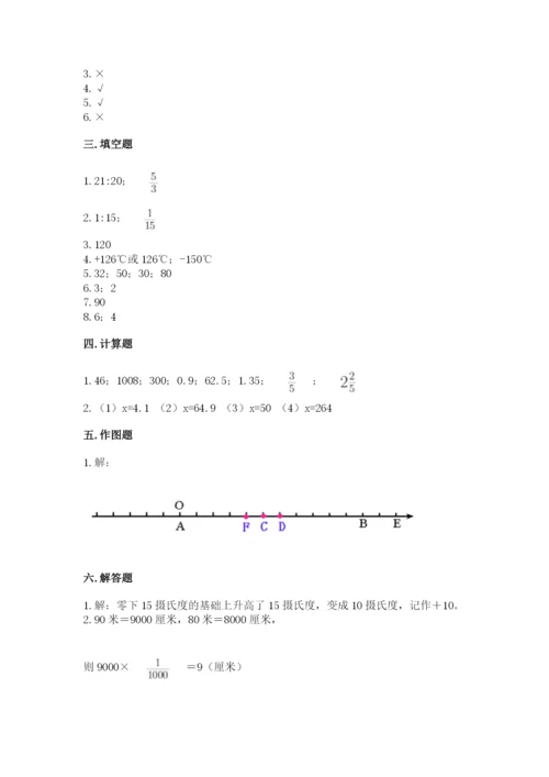 凉山彝族自治州小升初数学测试卷及1套完整答案.docx