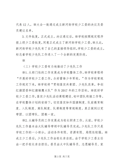 学校少年宫工作汇报 (5).docx