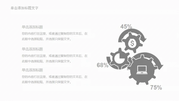 欧式极简商务工作汇报通用PPT模板