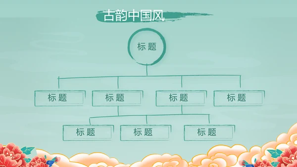 中国风年货节促销营销策划方案PPT模板