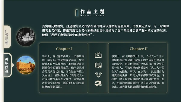 名著导读伦敦的《雾都孤儿》PPT模板