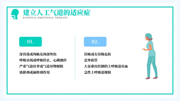 导管经口的护理医学教育培训模板