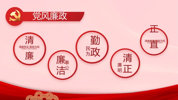 红色喜庆入党PPT背景入党誓词宣誓仪式模板