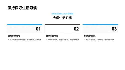 新生学习生活指导PPT模板