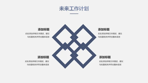 稳重大气工作总结汇报PPT模板