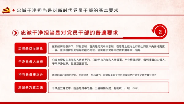 建设忠诚干净担当的高素质干部队伍ppt党课