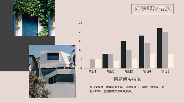 杂志风工作总结汇报通用PPT模板