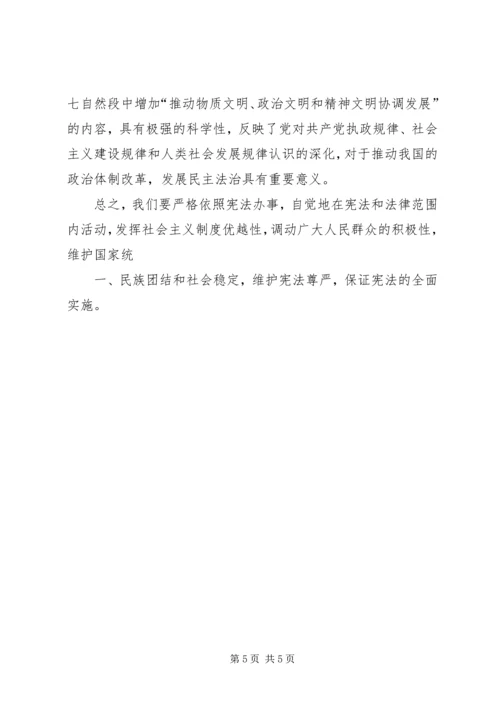 学习宪法的心得体会精选.docx