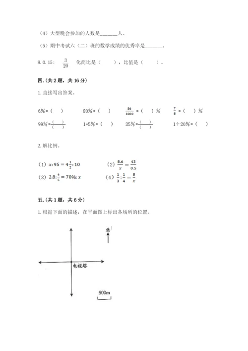 苏教版数学小升初模拟试卷及完整答案（全国通用）.docx