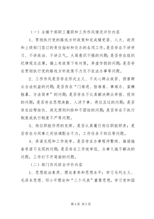 乡镇开展创先争优活动的评比办法.docx